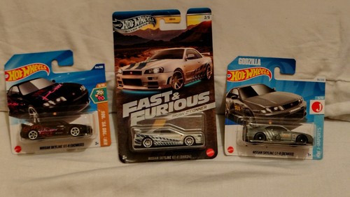 Hotwheels nissan skyline r34 - hotwheels,