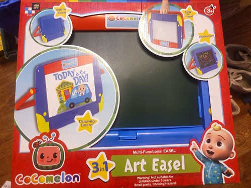 Cocomelon art easel set - easel,