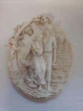 Plaster Style Wall Plaque 3D Relief Home Decor