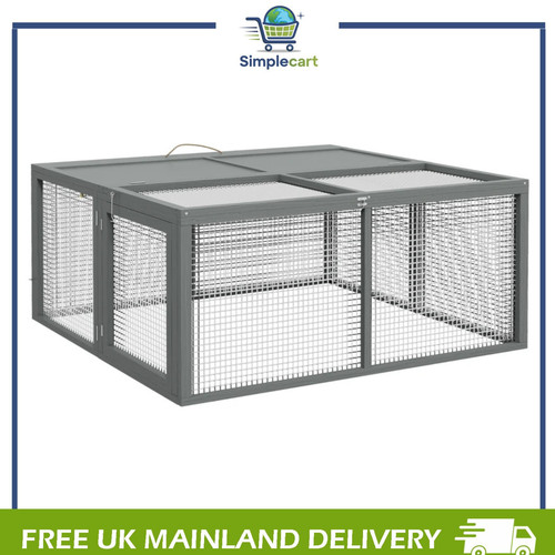 Rabbit hutch folding wooden - rabbit, hutch,