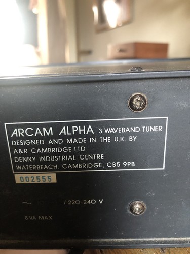 Arcam alpha waveband tuner - alpha, 3