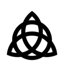 Celtic Triquetra knot decal