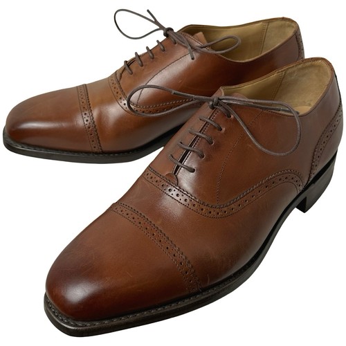 Cheaney shoes brown leather - brown,