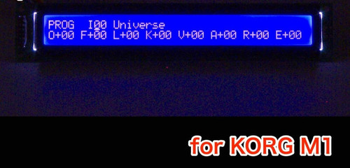 Korg lcd replacement high - m1,
