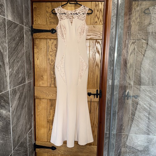 Lipsy beige nude maxi - nude,