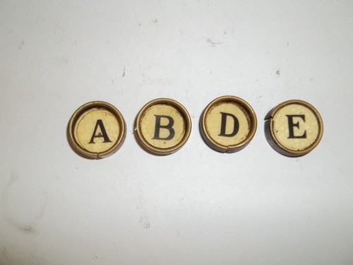 Round clerk letter key - 4,
