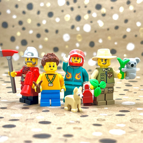 Lego bam minifigures - bam,