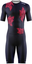 2025 Huub Womens La Grande Fleur Tri Suit - Navy