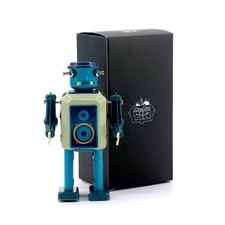 Mr & Mrs Tin Vinyl Bot Windup