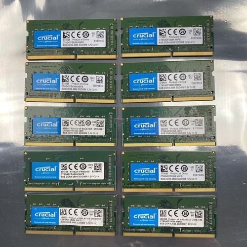 Job lot crucial 8gb - lot,