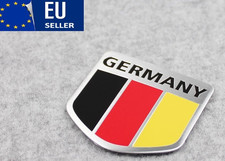 German Germany Flag Logo Metal