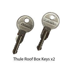 Thule Replacement Roof Box Key Roof Rack Roof Bar Bike Rack Key Cut to Code x 2