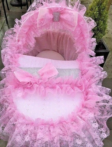 Pink frilly bling baby - pink,