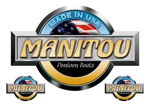 Manitou stickers for - manitou, boat