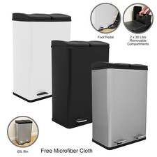 Double Pedal Bin Dual