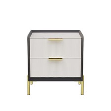 Minimalist 2-Drawer Nightstand