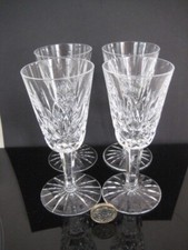 SET OF 4 WATERFORD DEEP CUT