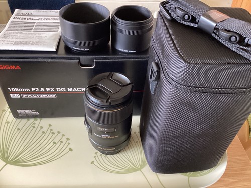 Sigma 105mm dg os - ex,