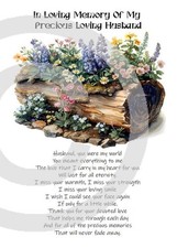 NEW In Loving Memory Of MY