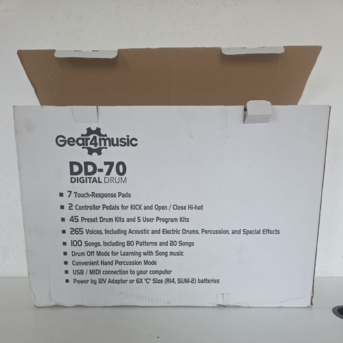 Gear4music digital drum - dd-70,