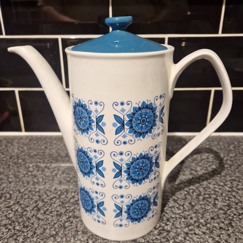 Meakin blue floral coffee - j&g,
