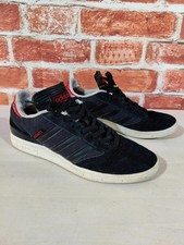 Men's Adidas Busenitz black white red trainers UK 8.5 lace up shoes