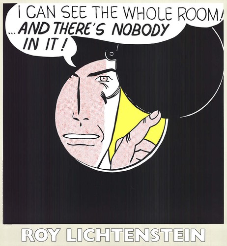 Roy lichtenstein can see - roy,