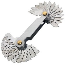 Sealey AK72SPG 30 Blade Folding UNC-UNF Screw Pitch Thread Gauge
