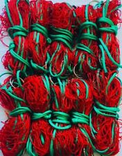 10 x 6z BRIGHT RED 4ft NYLON