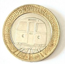 London Underground £2 Coin with Year 1863 Rare Collectable Coin