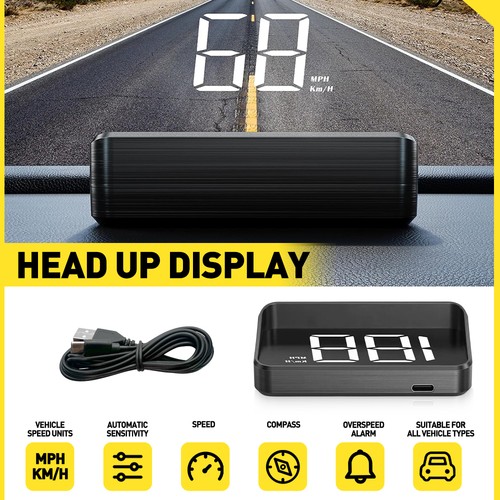 Car digital speed hud - speed,