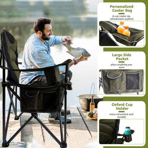 Camping chair 500lbs - chair,,