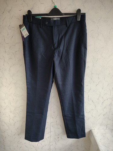 Men navy blue slim - blue, smart