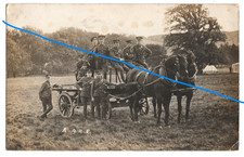 WW1 Transport Drivers horses & Wagon Army Service Corps ASC Lowland Mounted Bde