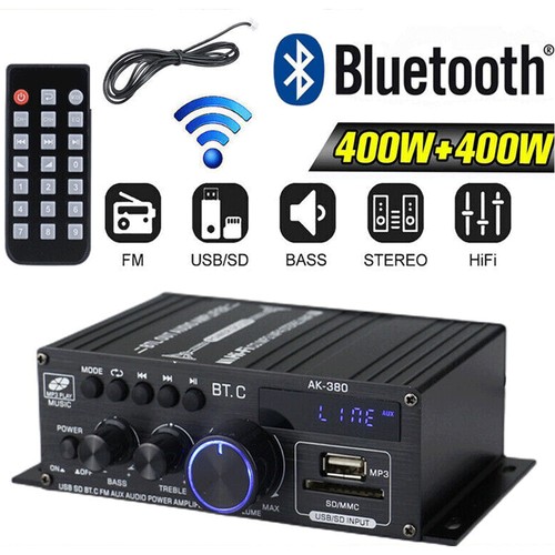 400w bluetooth hifi power - 5.0,