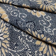 Pattern dyeing [No.1] Approximately 90cm Old cloth Vintage Remake Futon leather