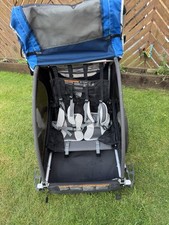 Burley Encore Double Bike Trailer for Children and Dogs