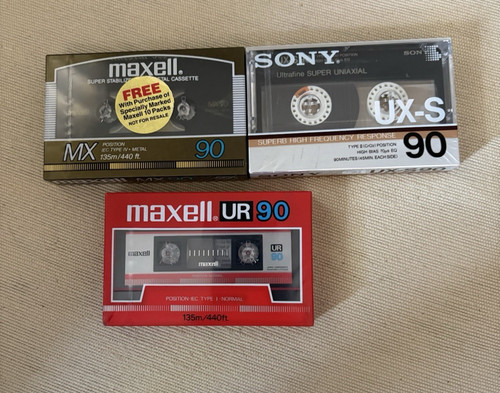 New cassette tapes - new,