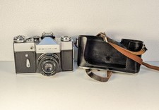 Soviet Zenit-B 35mm Film SLR Camera with Industar 50mm f/3.5 Lens - Early Export