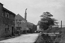 er-76 Wild House Farm Milnrow, Rochdale, Lancashire 1910. Photo