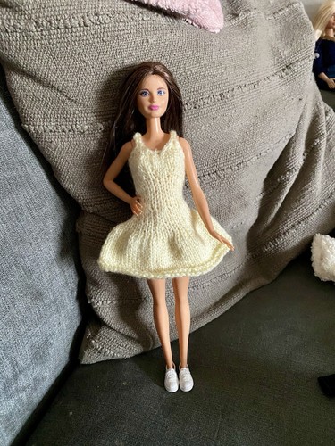 Handmade knitted barbie sized - handmade,