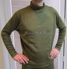 British Army Surplus Synthetic Olive Green AFV FR Long Sleeve Thermal Base Layer