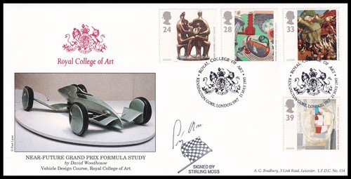 Sir stirling moss signed - stirling, 1993