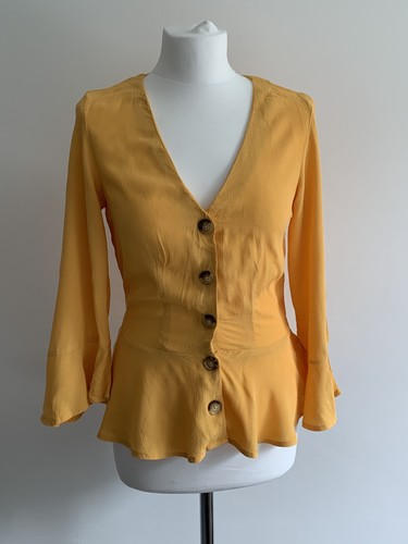 Mustard yellow flounced - yellow,
