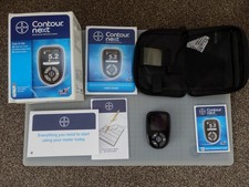 Contour Next Blood Glucose Monitoring Meter / For Diabetics / Meter & Case