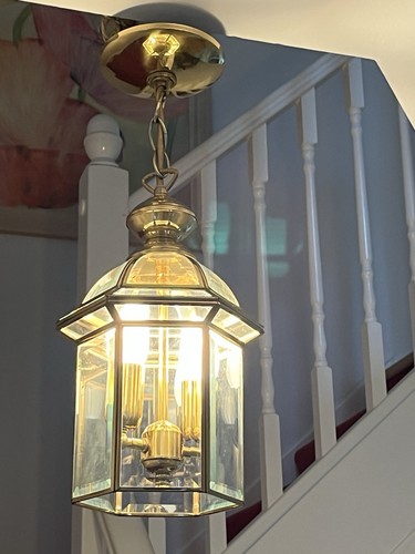 Vintage brass gilt glass - vintage, &