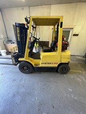 Hyster H2.0FTS  2 TONNE Gas Forklift YR 2016 4.9m TriplexSide-Shift Lights LOLER