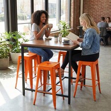 Orange Gloss Bistro 4 Pack 24"