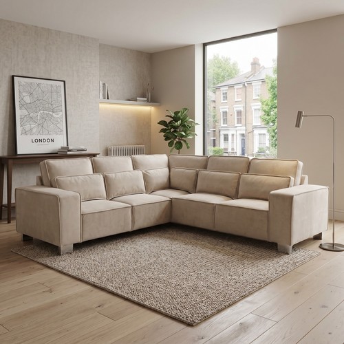 Seater sloane cream plush - sloane,