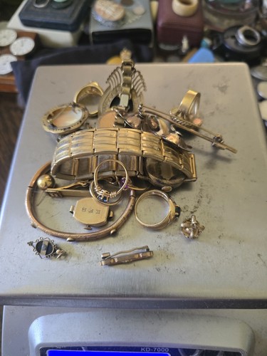 Lot gold filled jewelry - of,